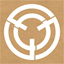 岡山製紙 logo