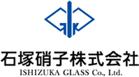 石塚硝子 logo