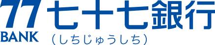 七十七銀行 logo